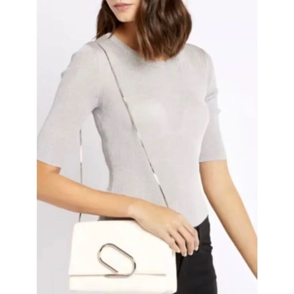 3.1 Phillip Lim White Micro Alix Crossbody Bag